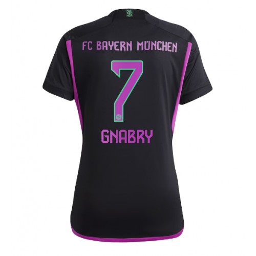 Bayern Munich Serge Gnabry #7 Gostujuci Dres za Ženska 2023-24 Kratak Rukav